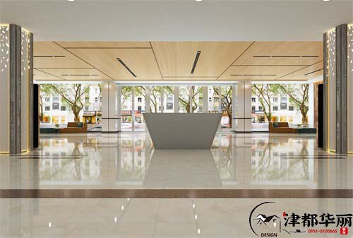 海原银川华益商场大厅装修设计方案|打造优质的服务型空间