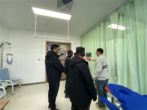 海原装修公司|海原某避难间新建隔断改造装修 