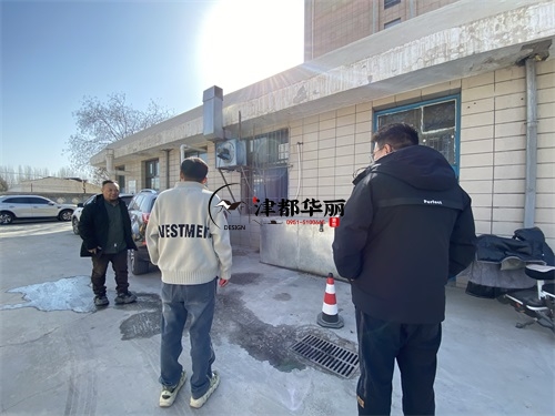 海原装修公司推荐|海原某医院药房扩建改造装修现场勘察 