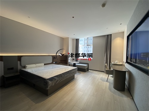 海原轻居酒店装修设计项目|津都华丽设计