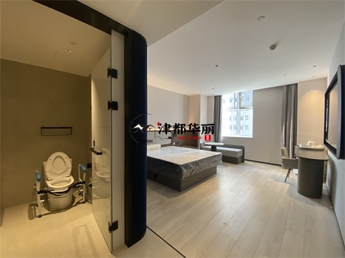 海原轻居酒店装修设计项目|津都华丽设计