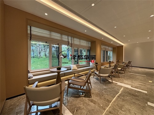 海原售楼部展厅装修设计项目|津都华丽设计