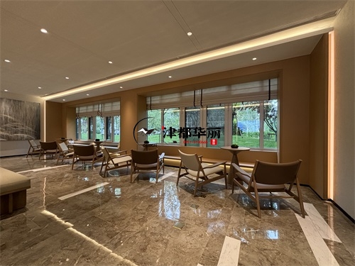 海原售楼部展厅装修设计项目|津都华丽设计