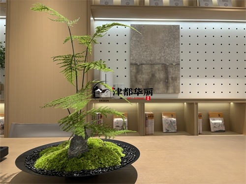 海原售楼部展厅装修设计项目|津都华丽设计