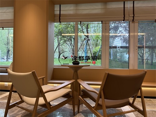 海原售楼部展厅装修设计项目|津都华丽设计