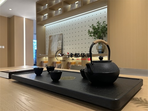 海原售楼部展厅装修设计项目|津都华丽设计