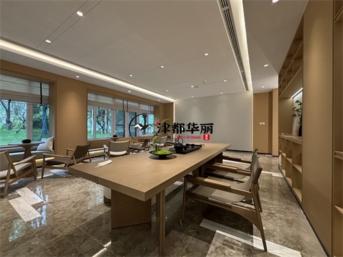 海原售楼部展厅装修设计项目|津都华丽设计