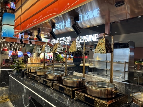 海原自助餐厅装修设计项目|津都华丽设计