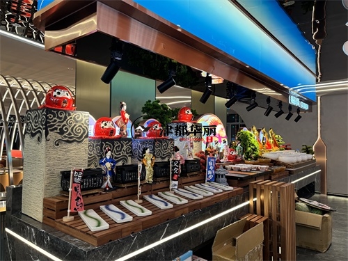 海原自助餐厅装修设计项目|津都华丽设计