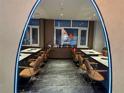 海原自助餐厅装修设计项目|津都华丽设计