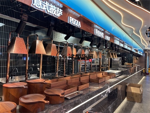 海原自助餐厅装修设计项目|津都华丽设计