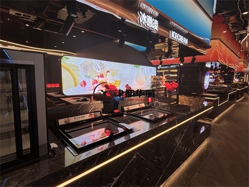 海原自助餐厅装修设计项目|津都华丽设计