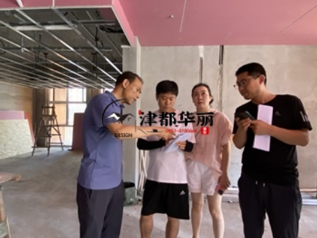 海原装修公司|海原天岳幼儿园装修设计前期施工交底工作
