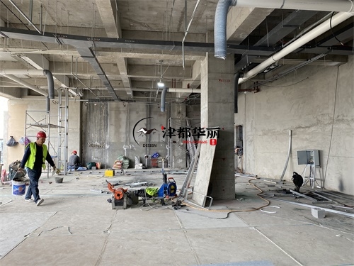 海原咖啡馆装修设计项目|津都华丽设计