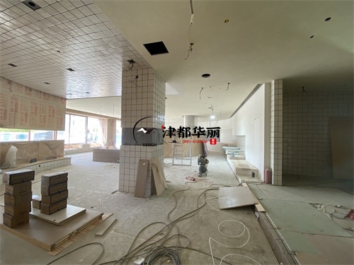 海原咖啡馆装修设计项目|津都华丽设计