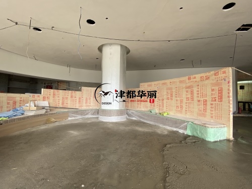 海原咖啡馆装修设计项目|津都华丽设计