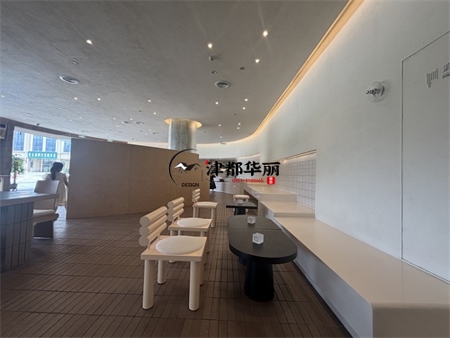 海原咖啡馆装修设计项目|津都华丽设计