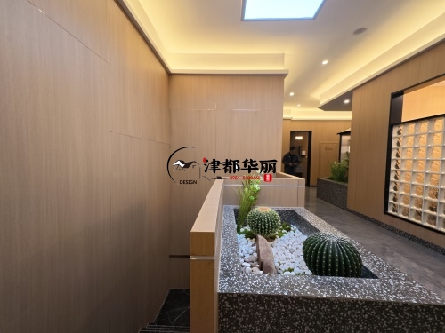 海原餐厅装修设计项目|津都华丽设计