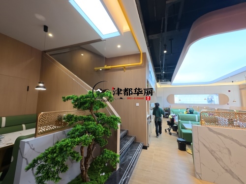 海原餐厅装修设计项目|津都华丽设计