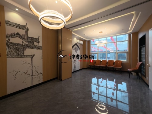 海原餐厅装修设计项目|津都华丽设计