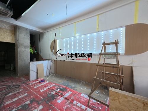 海原餐厅装修设计项目|津都华丽设计
