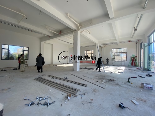 海原餐厅装修设计项目|津都华丽设计