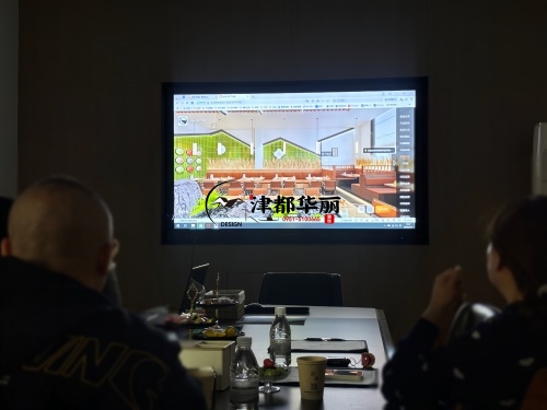 海原餐厅装修设计项目|津都华丽设计