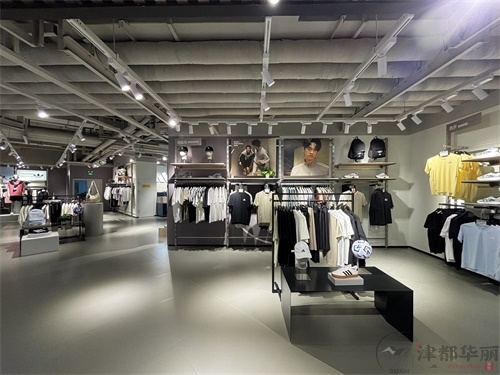 海原阿迪品牌专卖店装修设计项目|津都华丽设计