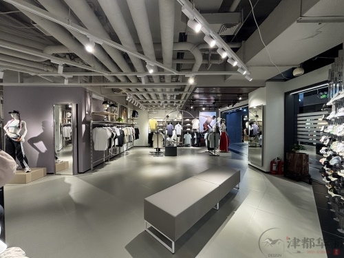 海原阿迪品牌专卖店装修设计项目|津都华丽设计