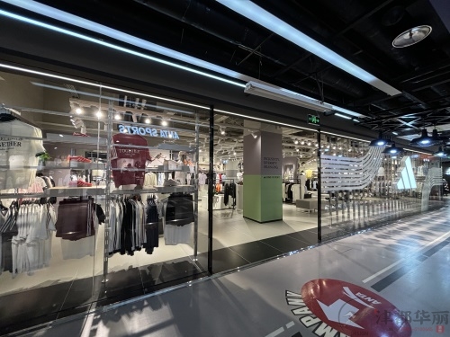 海原阿迪品牌专卖店装修设计项目|津都华丽设计