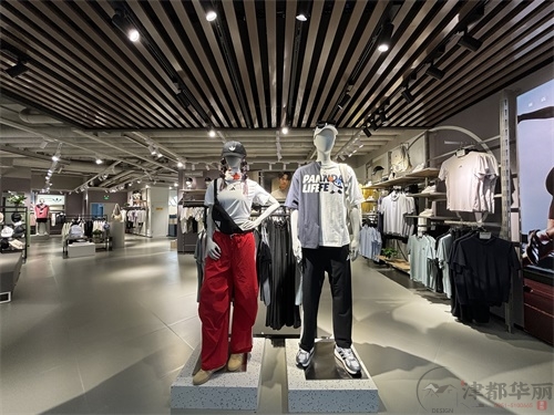 海原阿迪品牌专卖店装修设计项目|津都华丽设计